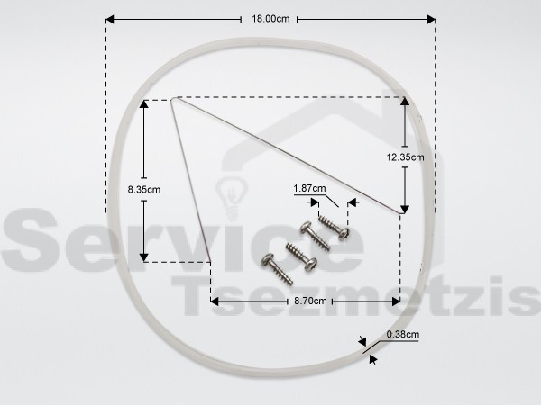 Gallery image 1 of ΣΕΤ ΕΠΙΣΚΕΥΗΣ ΠΛΥΝΤΗΡΙΟΥ ΠΙΑΤΩΝ SIEMENS BOSCH 12005744