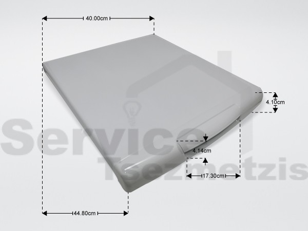 Gallery image 1 of ΠΟΡΤΑ ΠΛΥΝΤΗΡΙΟΥ ΡΟΥΧΩΝ WHIRLPOOL 481010443782