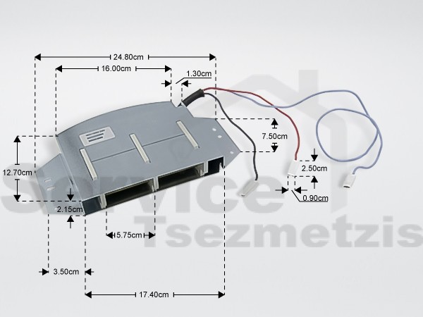 Gallery image 1 of ΑΝΤΙΣΤΑΣΗ ΣΤΕΓΝΩΤΗΡΙΟΥ BRANDT 1800W + 1000W 57X1299