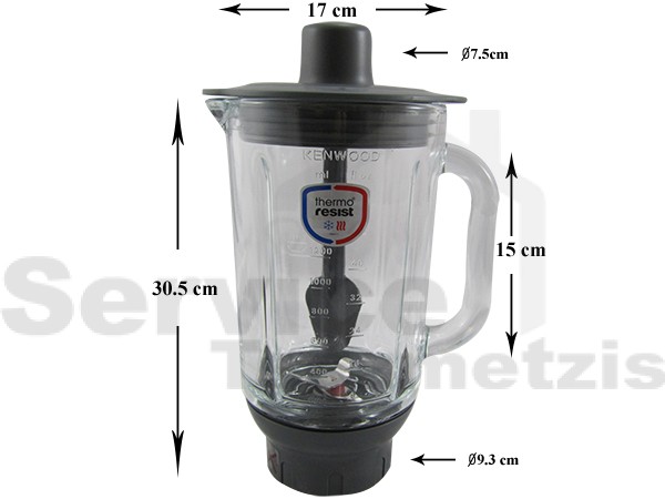 Gallery image 2 of ΚΑΝΑΤΑ ΜΠΛΕΝΤΕΡ KENWOOD KAH358GL