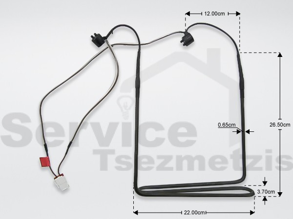 Gallery image 1 of ΑΝΤΙΣΤΑΣΗ ΑΠΟΨΥΞΗΣ ΨΥΓΕΙΟΥ SAMSUNG 250W DA47-00246A