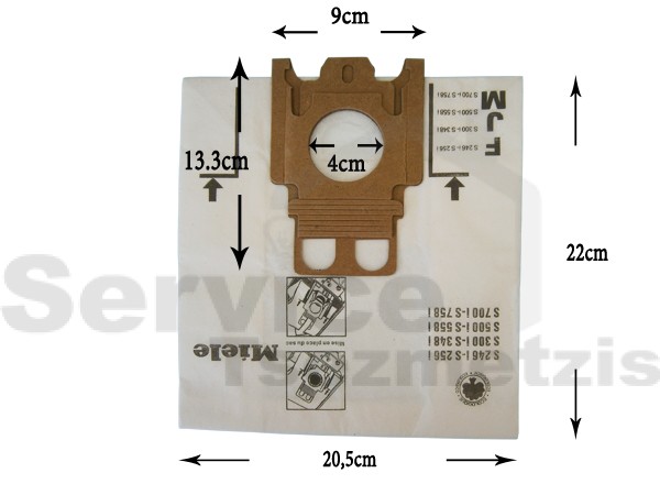 Gallery image 1 of ΣΑΚΟΥΛΑ MIELE FJM ΧΑΡΤΙ SET 5 ΤΕΜ + 2 ΦΙΛΤΡΑ