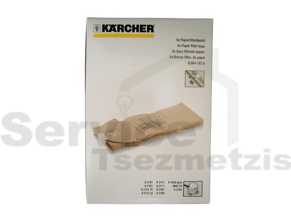 Gallery image 1 of ΣΑΚΟΥΛΑ ΣΚΟΥΠΑΣ KARCHER SET 5 ΤΕΜ 6.904-167.0