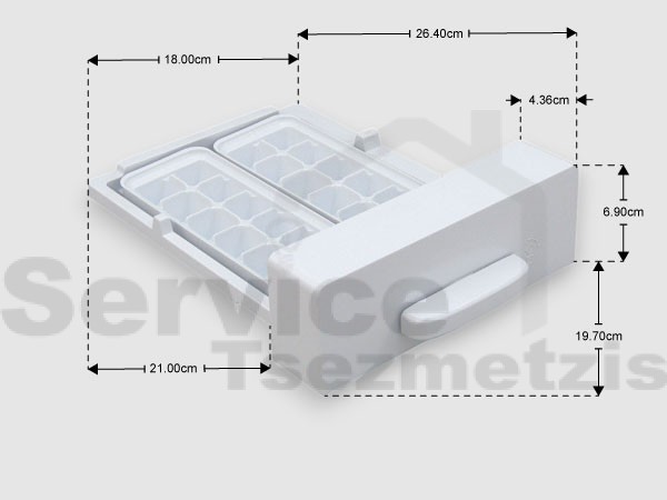 Gallery image 1 of ΓΝΗΣΙΑ ΠΑΓΟΘΗΚΗ ΠΛΗΡΗΣ ΨΥΓΕΙΟΥ SAMSUNG DA97-13313A