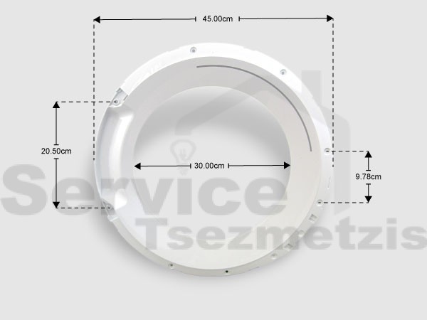 Gallery image 1 of ΓΝΗΣΙΟ ΠΛΑΙΣΙΟ ΠΟΡΤΑΣ ΠΛΥΝΤΗΡΙΟY SIEMENS ΕΝΔΙΑΜΕΣΟ 20001369
