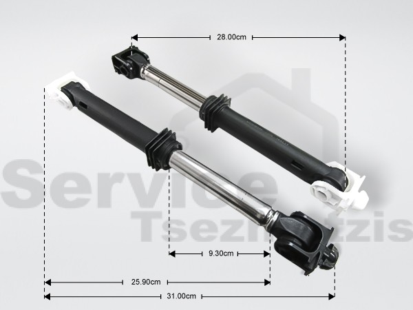 Gallery image 2 of ΑΜΟΡΤΙΣΕΡ ΠΛΥΝΤΗΡΙΟΥ ΡΟΥΧΩΝ WHIRLPOOL  ΣΕΤ 2ΤΕΜ. 120N 480111102361