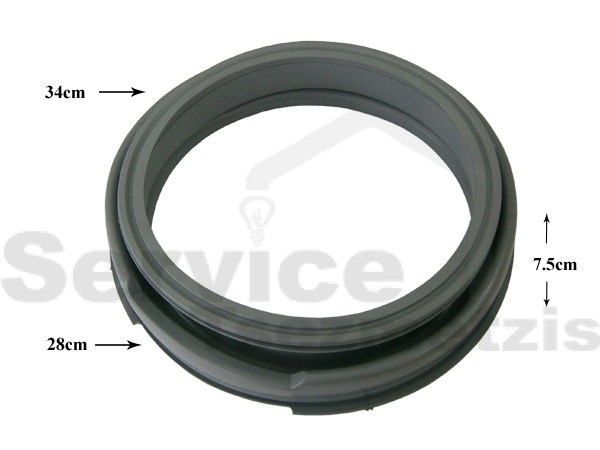 Gallery image 1 of ΛΑΣΤΙΧΟ ΠΟΡΤΑΣ ΠΛΥΝΤΗΡΙΟY ΡΟΥΧΩΝ SIEMENS BOSCH BRANDT 00295609
