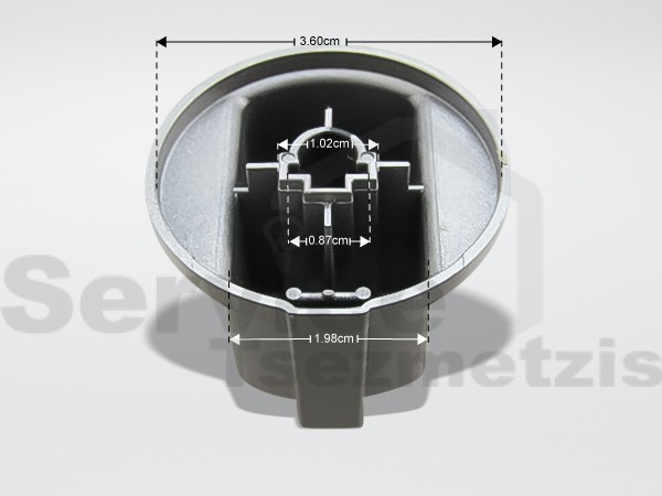 Gallery image 2 of ΚΟΥΜΠΙ ΚΟΥΖΙΝΑΣ INOX ARISTON C00284958