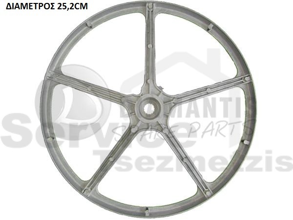 Gallery image 1 of ΤΡΟΧΑΛΙA ΠΛΥΝΤΗΡΙΟY ΡΟΥΧΩΝ INDESIT ARISTON 089616