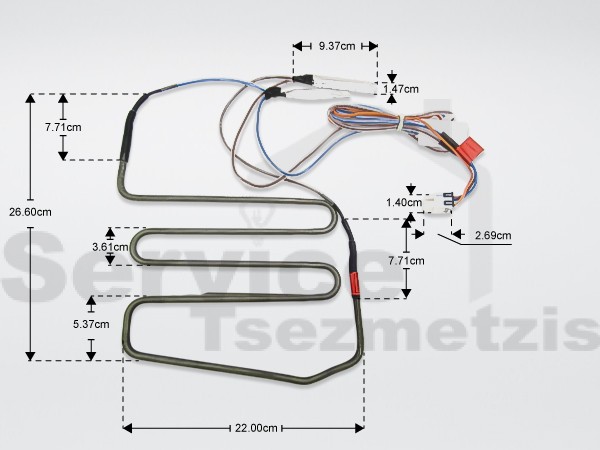 Gallery image 1 of ΑΝΤΙΣΤΑΣΗ ΑΠΟΨΥΞΗΣ ΨΥΓΕΙΟΥ 225W LG MEE62164907