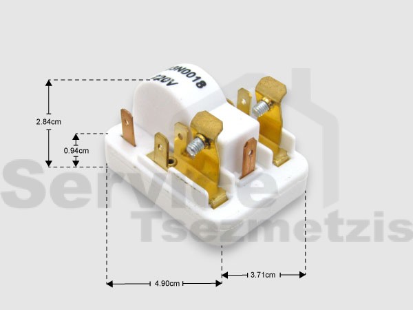 Gallery image 1 of ΡΕΛΕ ΨΥΓΕΙΟY DANFOSS 103N0018 1/6HP