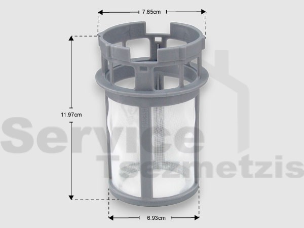 Gallery image 1 of ΦΙΛΤΡΟ ΚΑΔΟΥ ΠΛΥΝΤΗΡΙΟΥ ΠΙΑΤΩΝ INDESIT IGNIS HOT POINT WHIRLPOOL C00256571