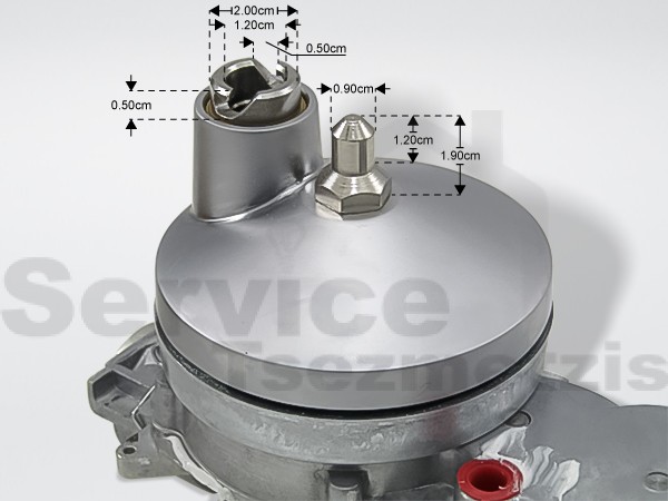 Gallery image 2 of ΜΟΤΕΡ (GEARBOX) ΚΟΥΖΙΝΟΜΗΧΑΝΗΣ KENWOOD KW715258