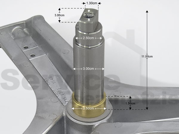 Gallery image 2 of ΑΞΟΝΑΣ ΠΛΥΝΤΗΡΙΟY ΡΟΥΧΩΝ ZANUSSI 50253016005