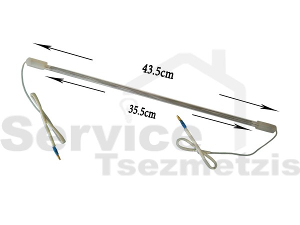 Gallery image 1 of ΑΝΤΙΣΤΑΣΗ ΨΥΓΕΙΟY ΑΠΟΨΥΞΗΣ ΓΥΑΛΙΝΗ 43.5CM 17``220V 150W